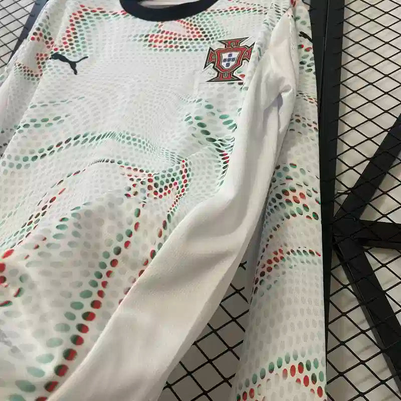 Camiseta Clásica Portugal Visitante Manga Larga 2025