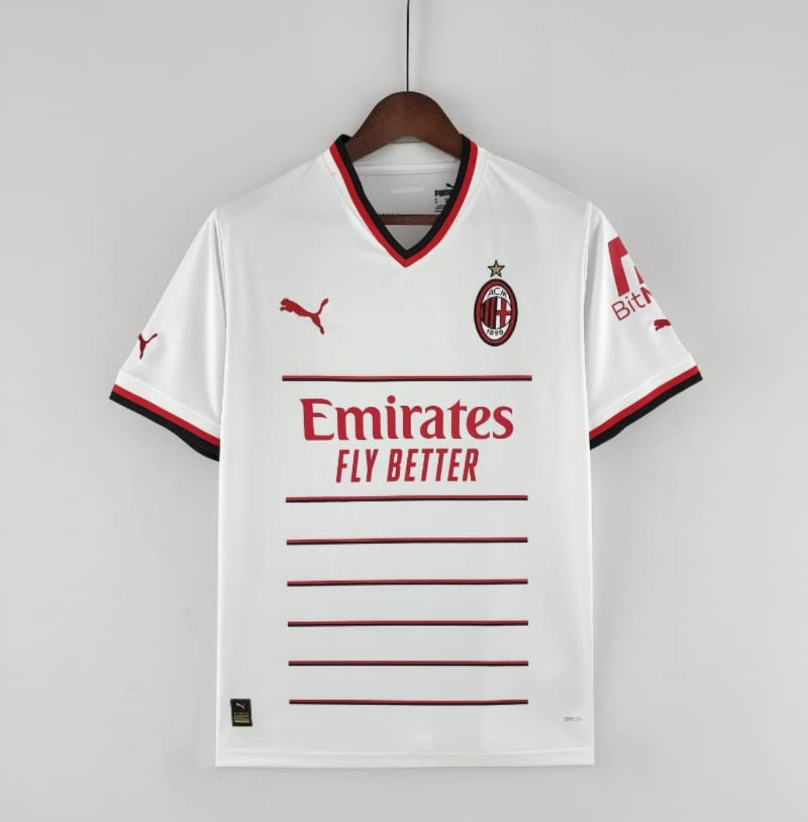 Camiseta Clásica AC Milán Visitante 2022-23