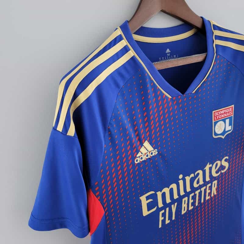 Camiseta Clásica Olympique de Lyon Visitante (3ª) 2022-23