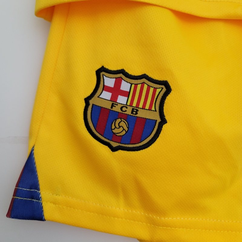 Equipación Infantil Clásica FC Barcelona Visitante (4ª) 2023-24