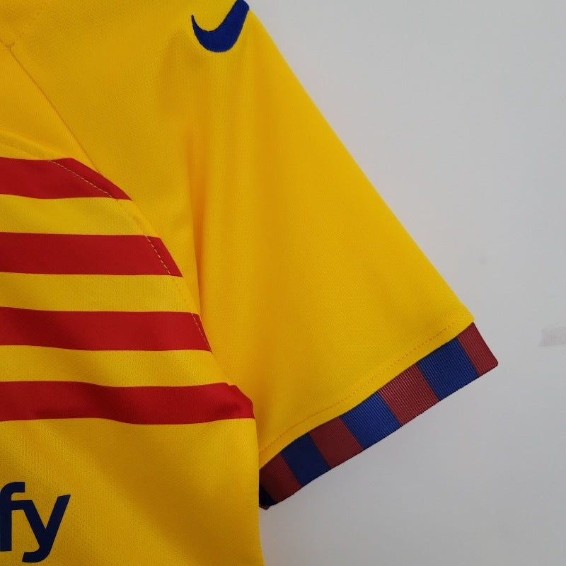 Equipación Infantil Clásica FC Barcelona Visitante (4ª) 2023-24