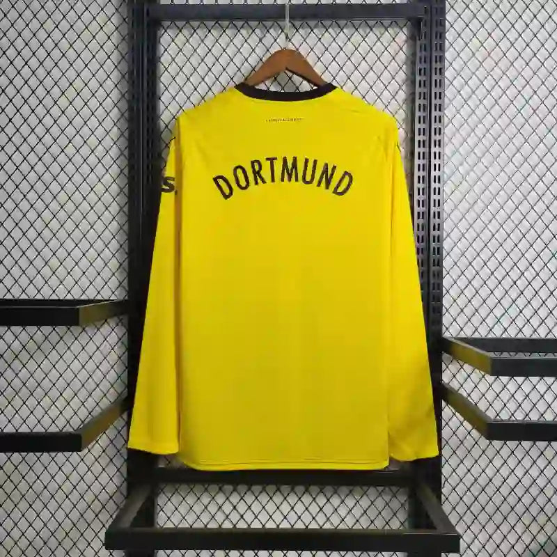 Camiseta Clásica Borussia Dortmund Manga Larga 2023-24