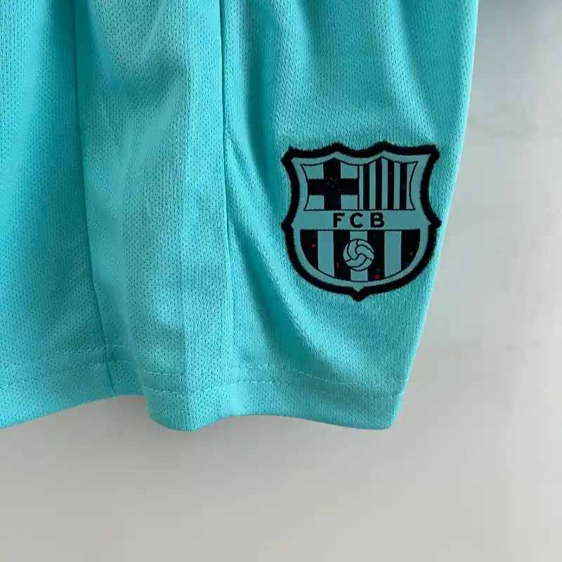 Equipación Infantil Clásica FC Barcelona Visitante (3ª) 2023-24