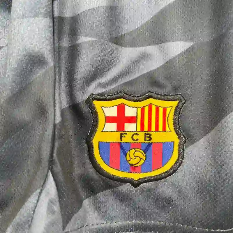 Equipación Infantil Clásica FC Barcelona Portero Visitante 2023-24
