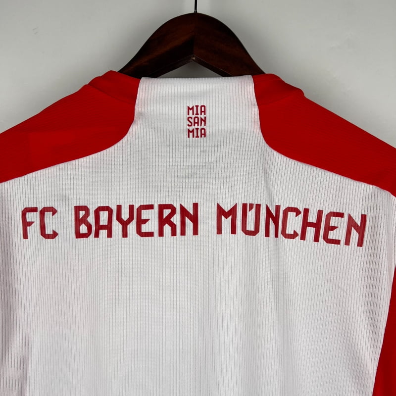 Camiseta Clásica FC Bayern Múnich Manga Larga 2023-24