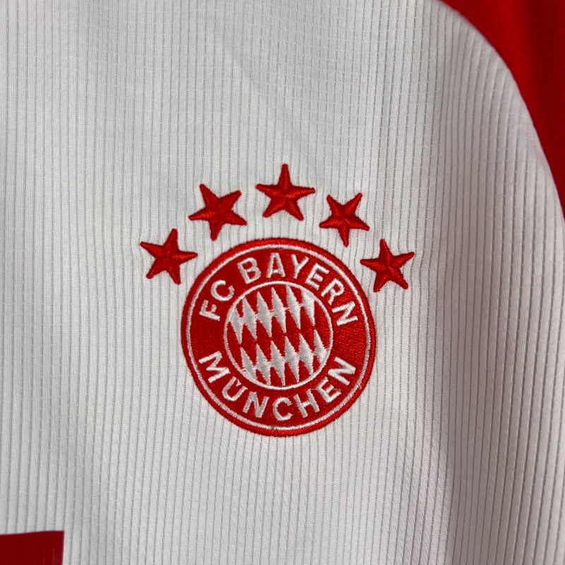 Camiseta Clásica FC Bayern Múnich Manga Larga 2023-24