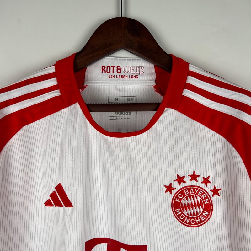 Camiseta Clásica FC Bayern Múnich Manga Larga 2023-24