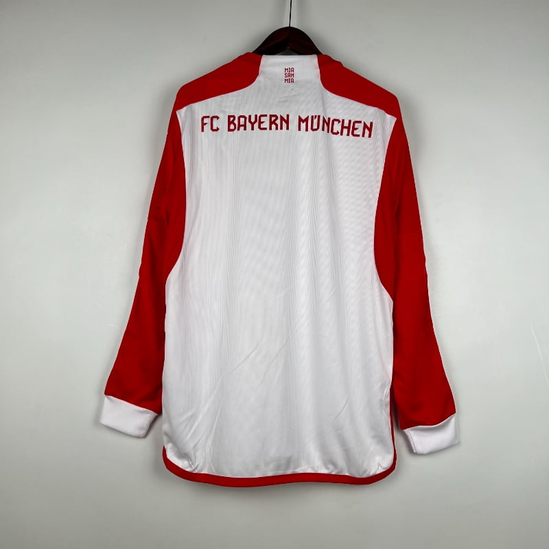 Camiseta Clásica FC Bayern Múnich Manga Larga 2023-24