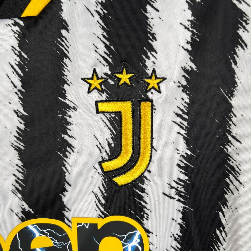 Camiseta Clásica Juventus de Turín Manga Larga 2023-24