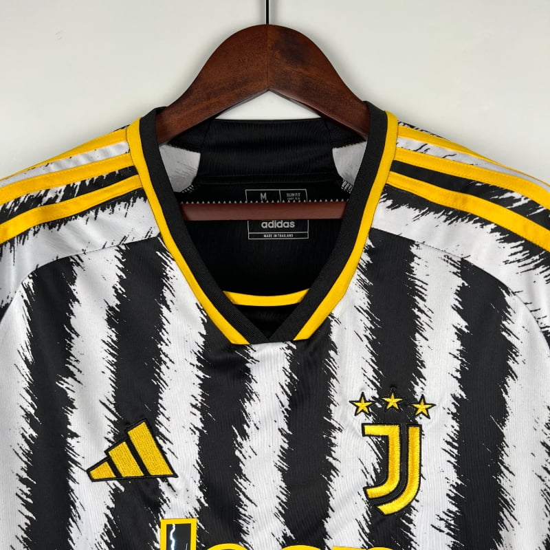 Camiseta Clásica Juventus de Turín Manga Larga 2023-24
