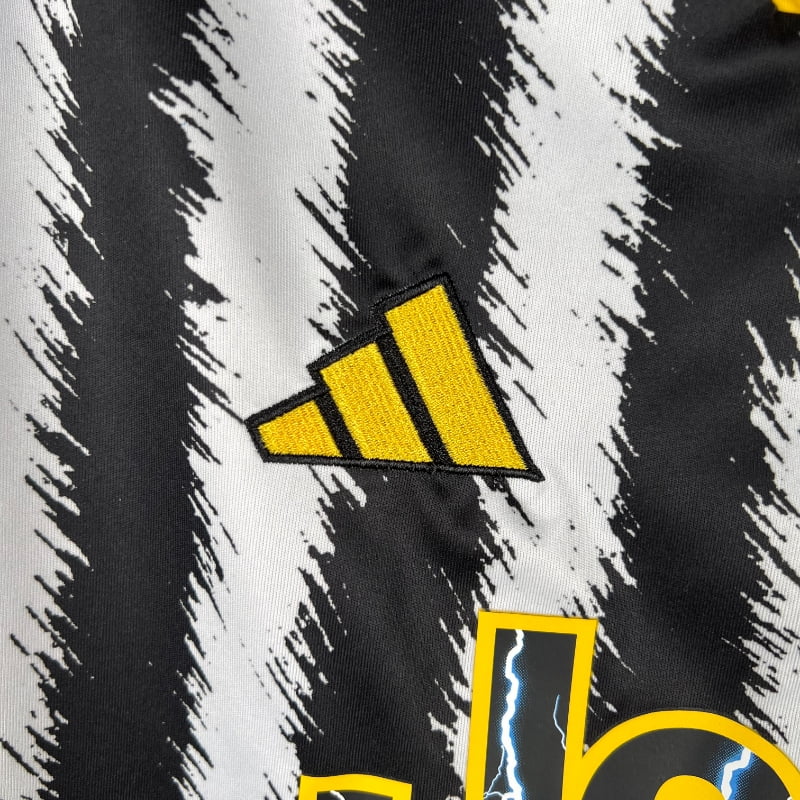 Camiseta Clásica Juventus de Turín Manga Larga 2023-24