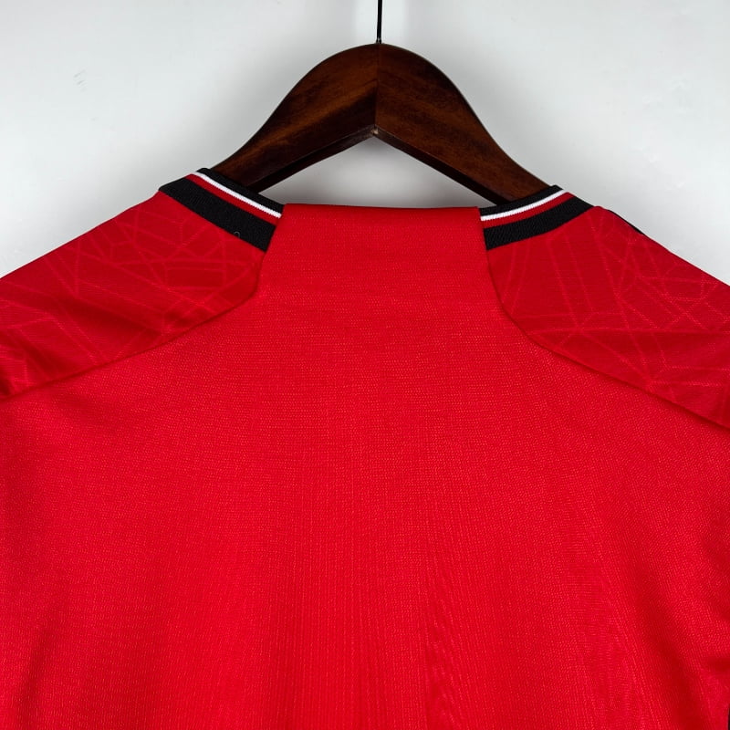 Camiseta Clásica Manchester United FC Manga Larga 2023-24