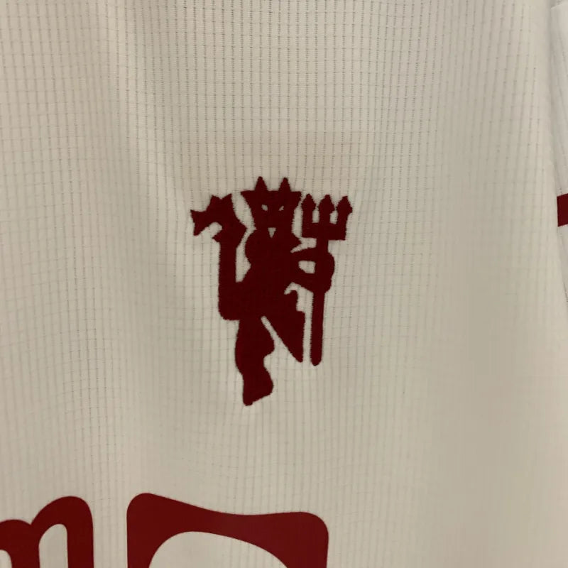 Camiseta Clásica Manchester United FC Visitante (3ª) Manga Larga 2023-24