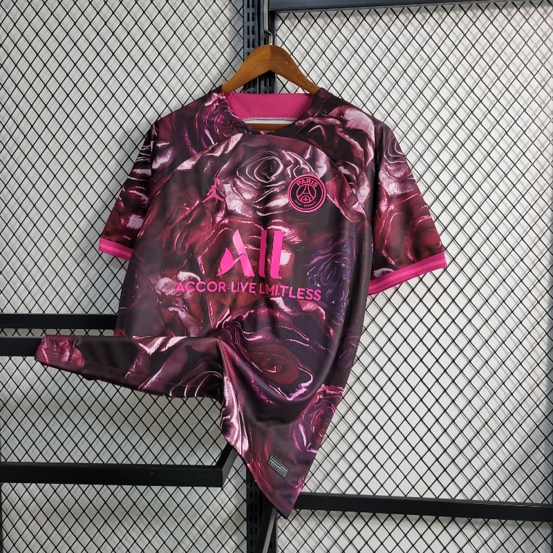 Camiseta Clásica PSG FC Edición Especial Rosa 2023-24