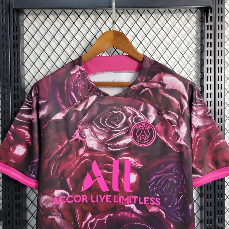 Camiseta Clásica PSG FC Edición Especial Rosa 2023-24