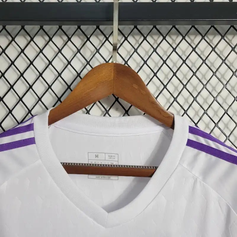 Real Madrid Goalkeeper Classic White Shirt 2023-24
