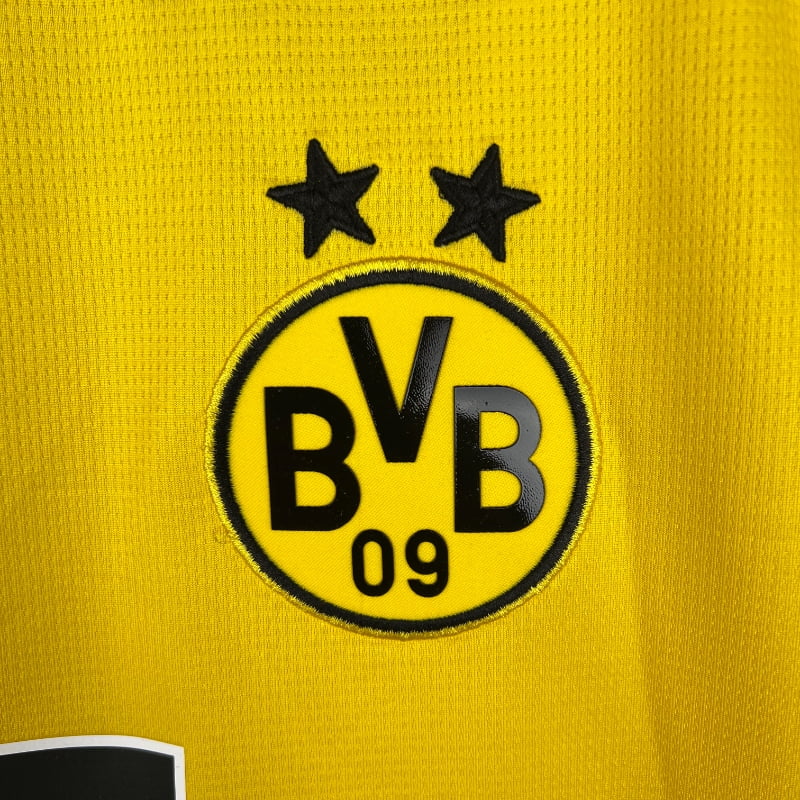 Camiseta Clásica Borussia Dortmund Manga Larga 2023-24