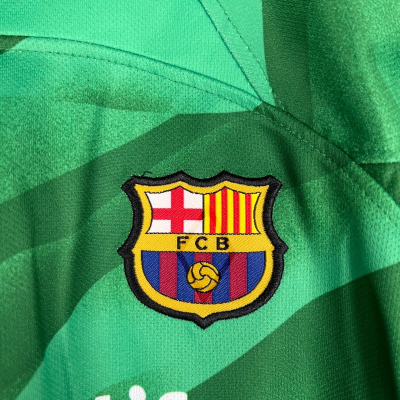 Equipación Infantil Clásica FC Barcelona Portero 2023-24