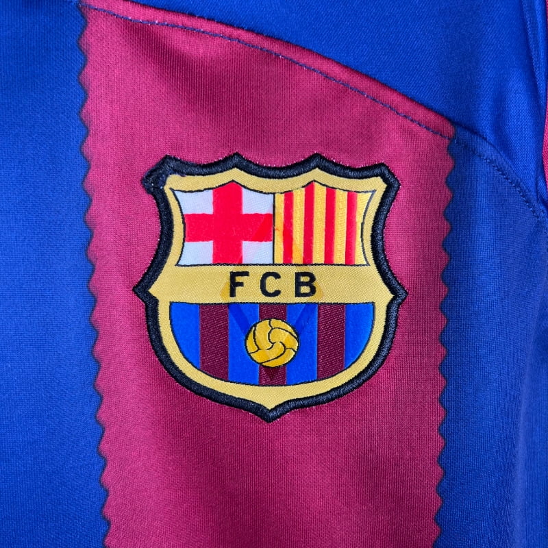 Camiseta Clásica FC Barcelona Manga Larga 2023-24