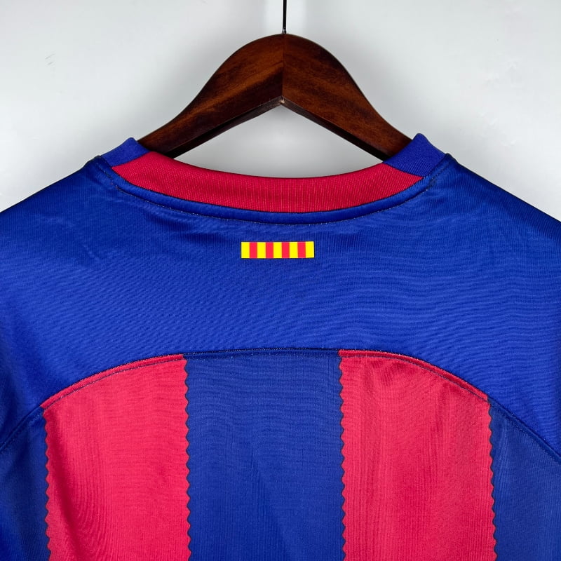 Camiseta Clásica FC Barcelona Manga Larga 2023-24