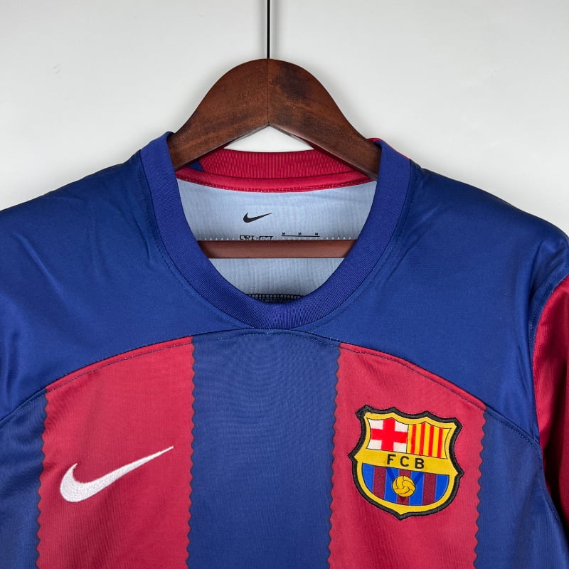 Camiseta Clásica FC Barcelona Manga Larga 2023-24