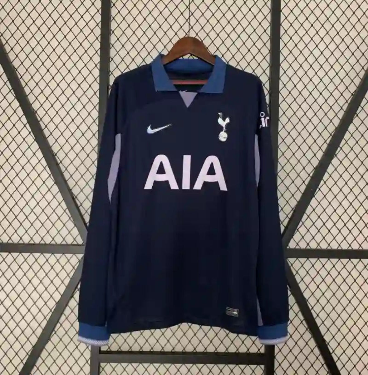 Camiseta Clásica Tottenham Hotspur FC Visitante Manga Larga 2023-24