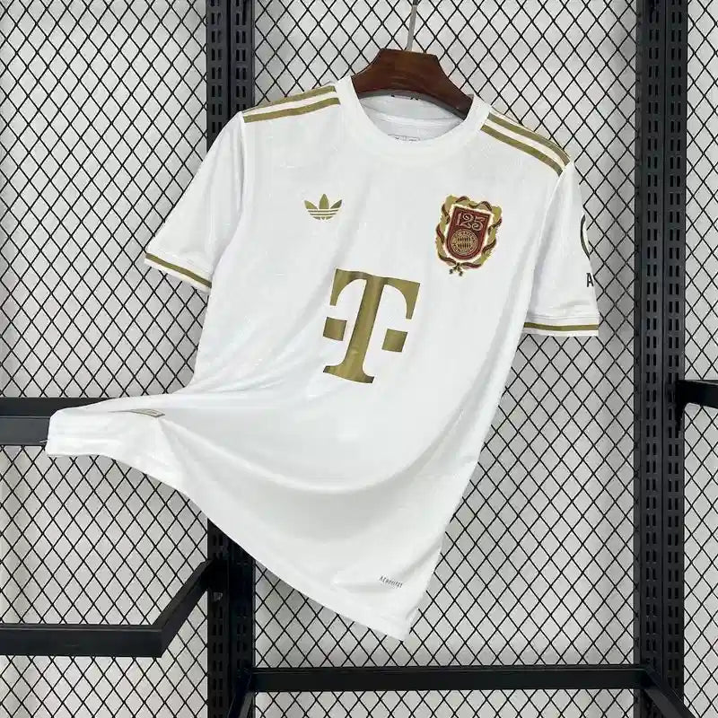 Camiseta Clásica FC Bayern Múnich 125 Aniversario Blanca 2025-26