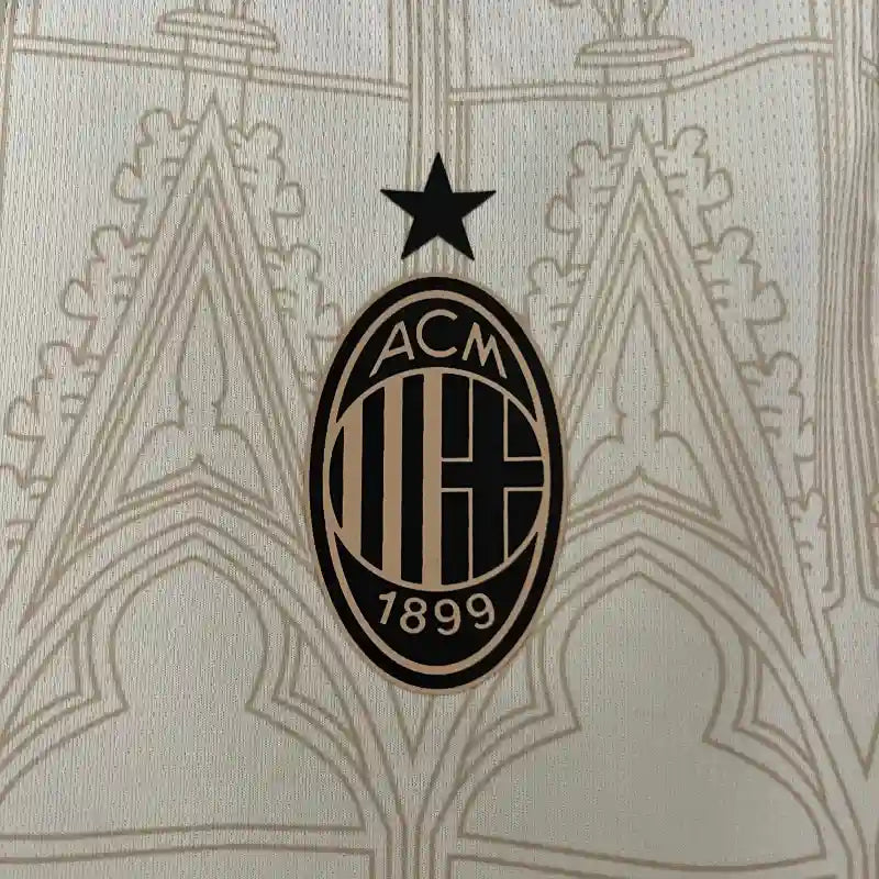 Camiseta Clásica AC Milán Beige 2024-25