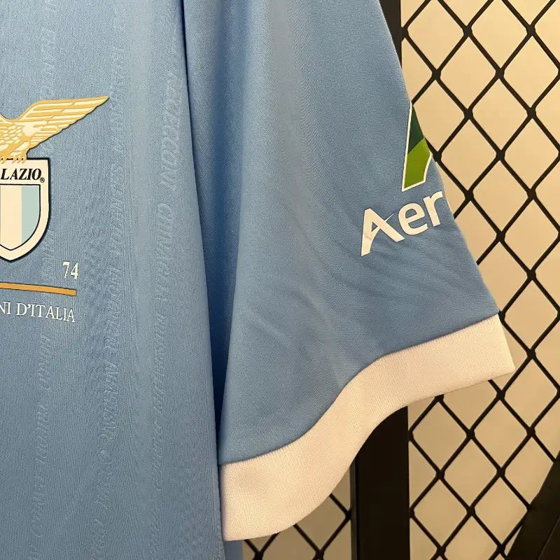 Camiseta Clásica SS Lazio 50 Aniversario Azul 2024-25