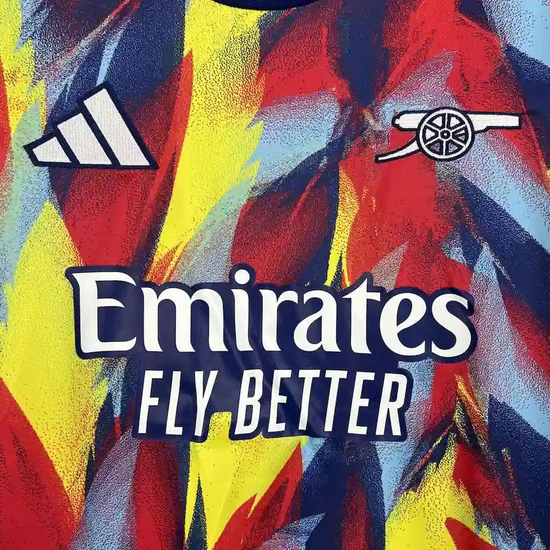 Arsenal FC pre-match shirt 2025-26