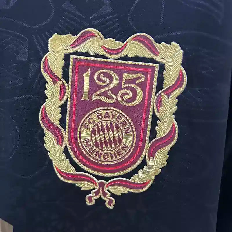 Camiseta Clásica FC Bayern Múnich 125 Aniversario Negra 2025-26