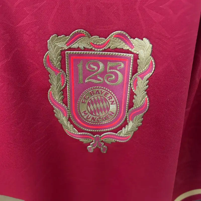 Camiseta Clásica FC Bayern Múnich 125 Aniversario Roja 2025-26