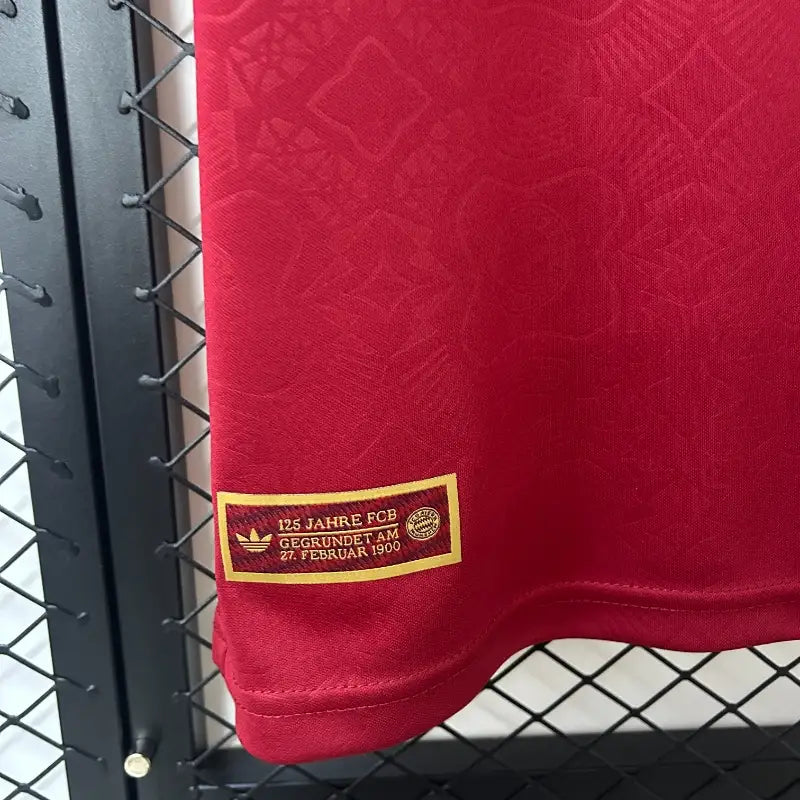 Camiseta Clásica FC Bayern Múnich 125 Aniversario Roja 2025-26