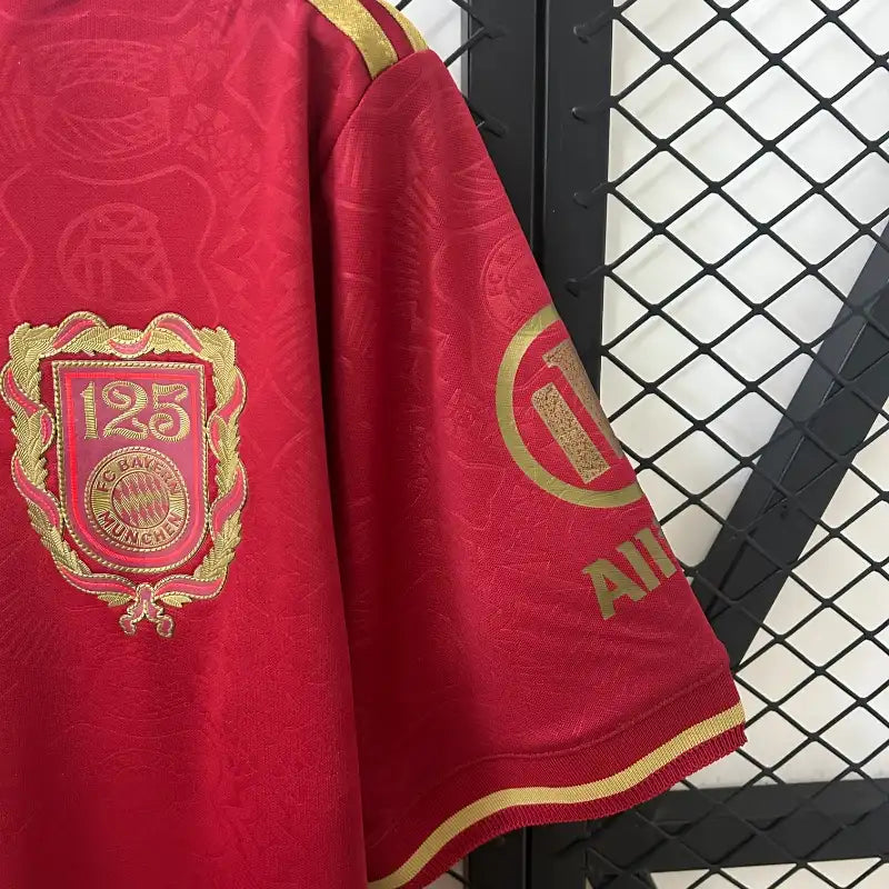 Camiseta Clásica FC Bayern Múnich 125 Aniversario Roja 2025-26