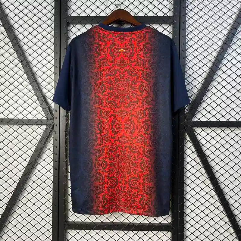 Camiseta PSG FC Edición especial Roja y Azul 2025-26