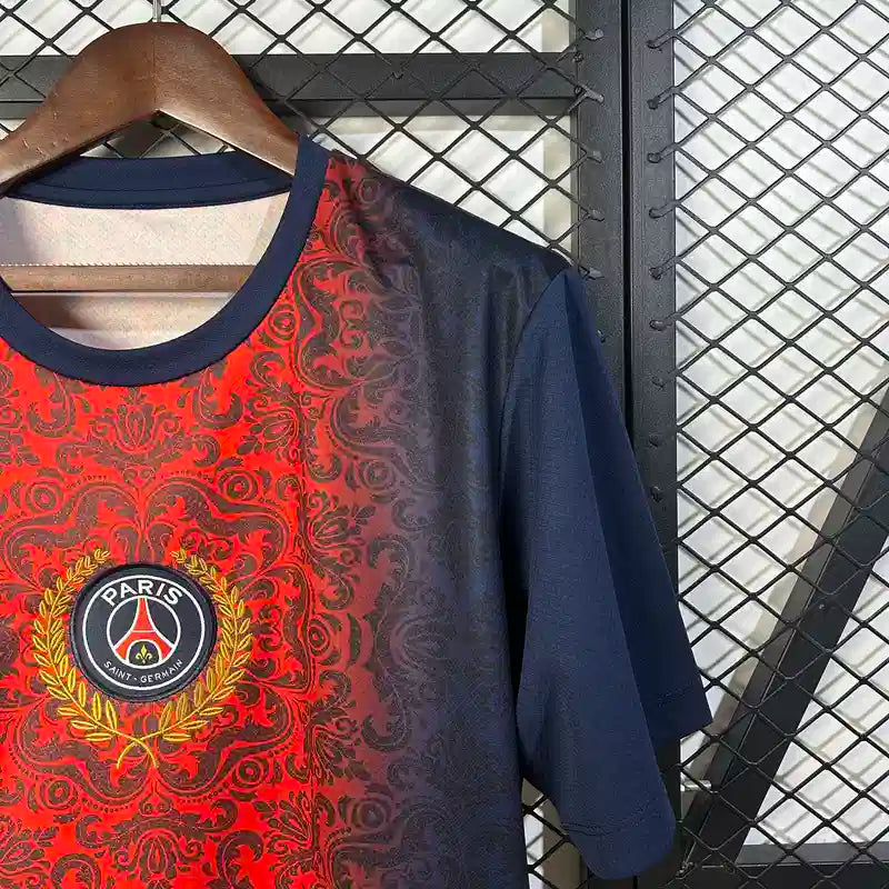 Camiseta PSG FC Edición especial Roja y Azul 2025-26