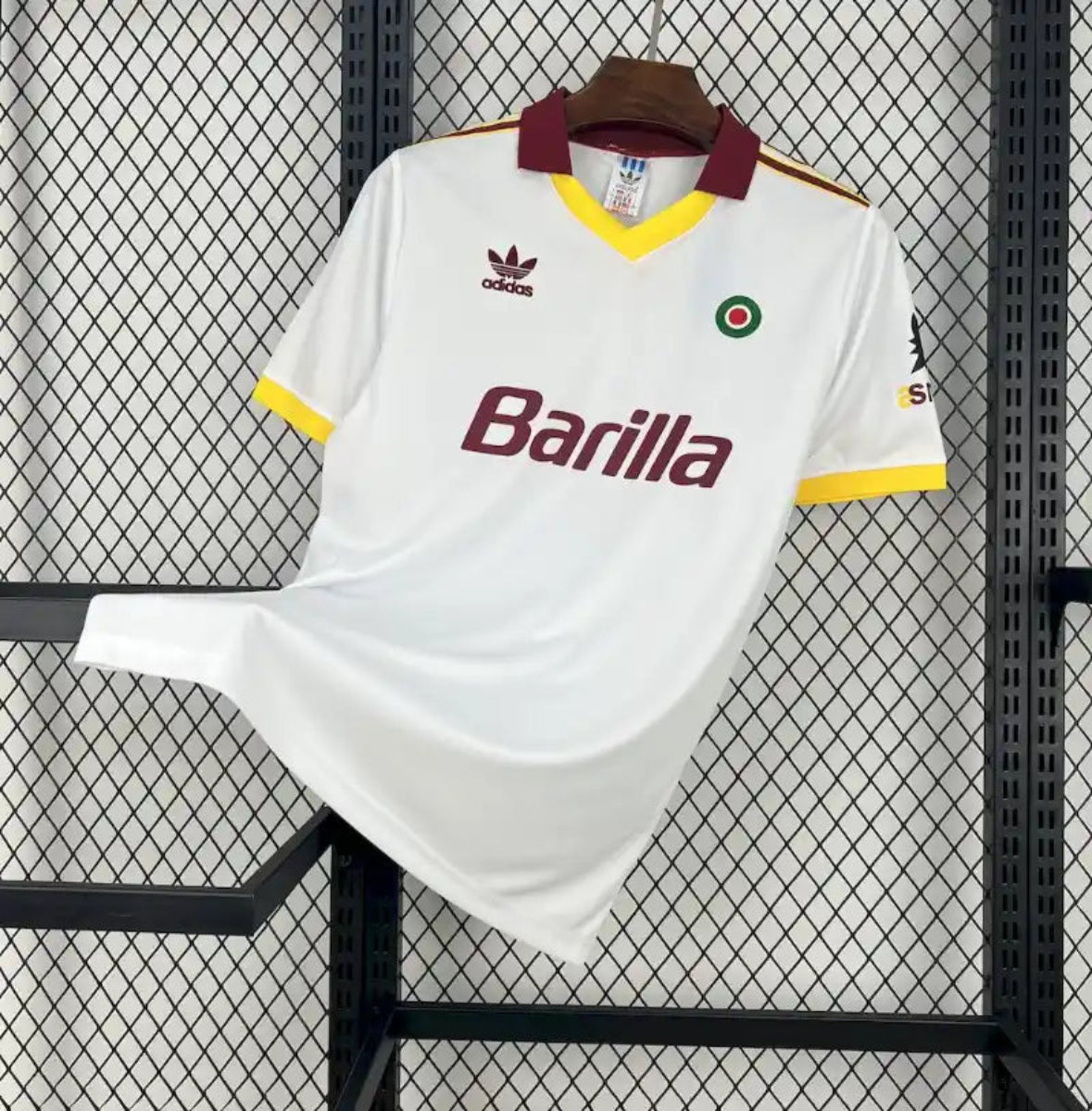 Camiseta Clásica AC Roma Visitante 1991-92