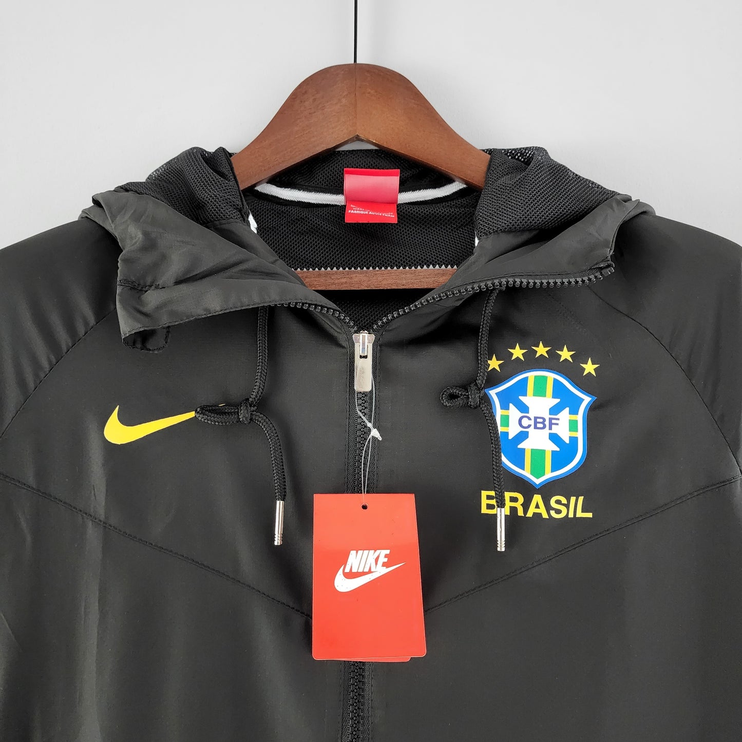 Chubasquero Selección Brasil Negro 2022