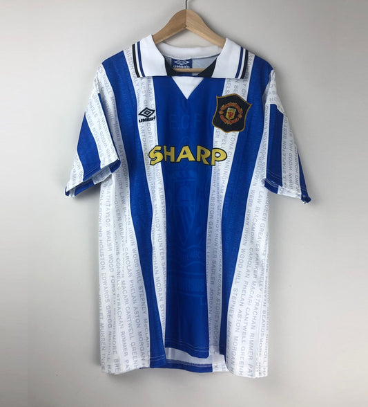 Camiseta Clásica Cantona Manchester United FC Visitante 1994-95