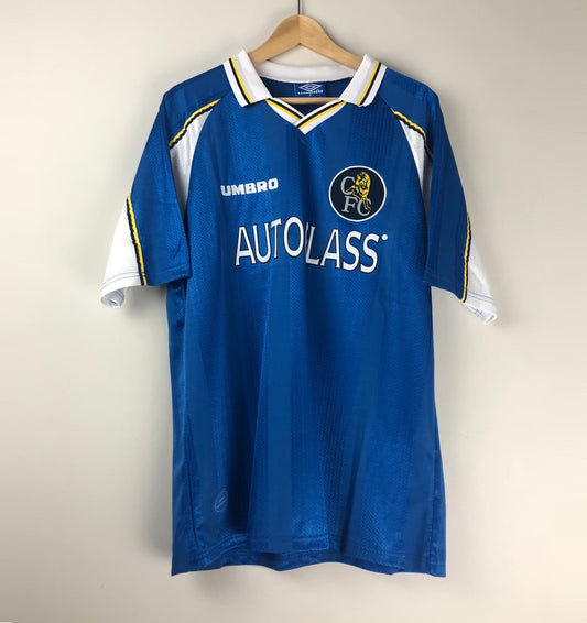 Camiseta Clásica Zola Chelsea FC 1997-99