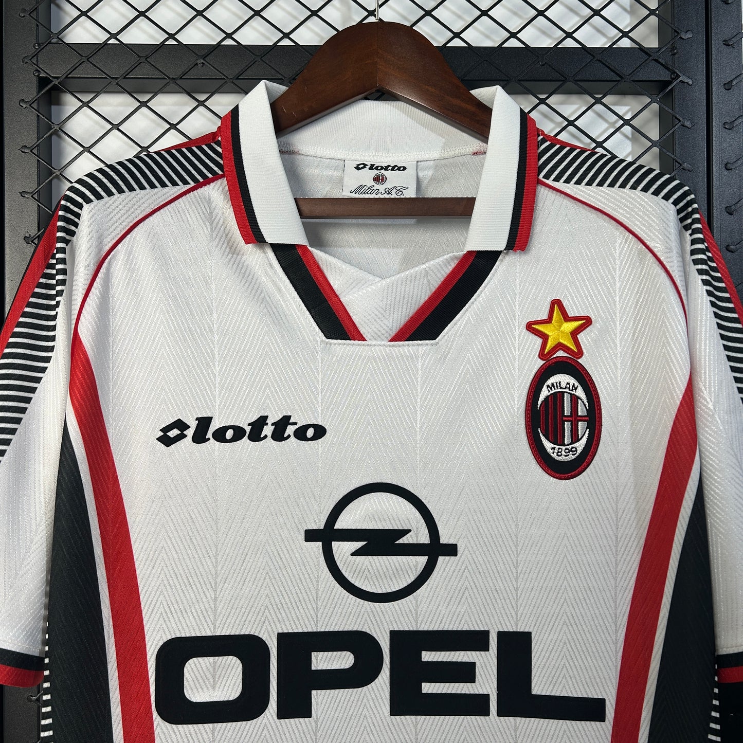 Camiseta Clásica AC Milán Visitante 1998-99