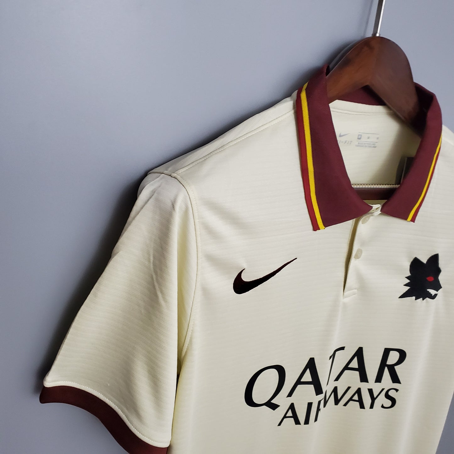 Camiseta Clásica AC Roma Visitante 2020-21