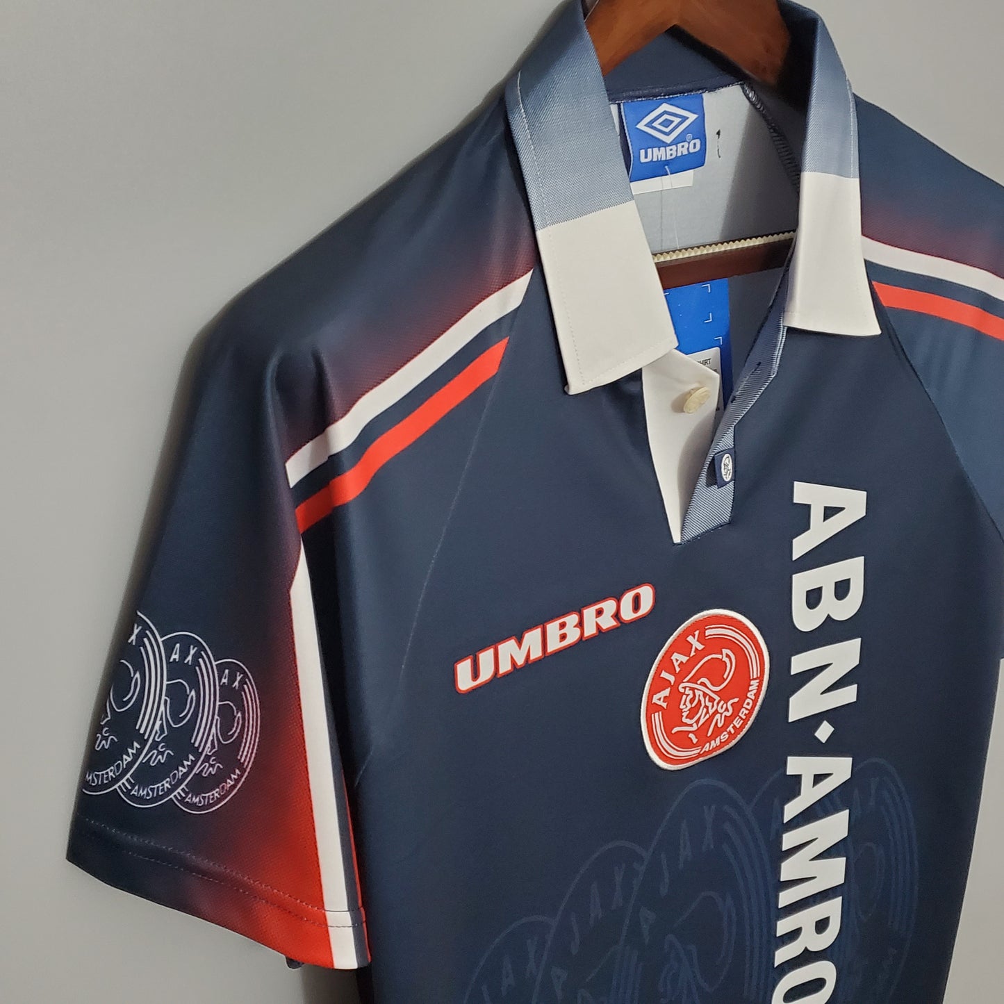 Camiseta Clásica AFC Ajax Visitante 1997-98