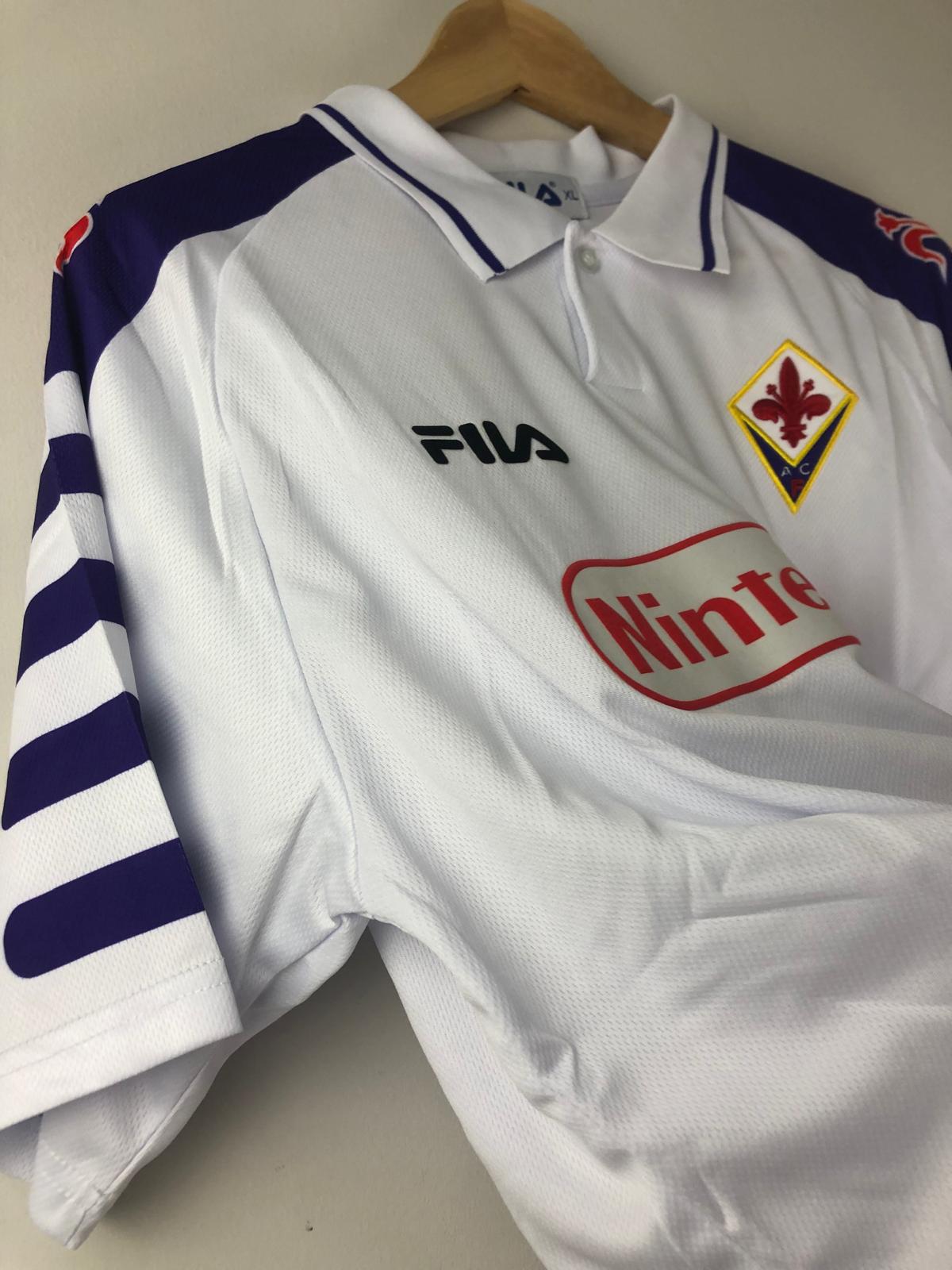 Camiseta Clásica Batistuta ACF Fiorentina Visitante 1998-99