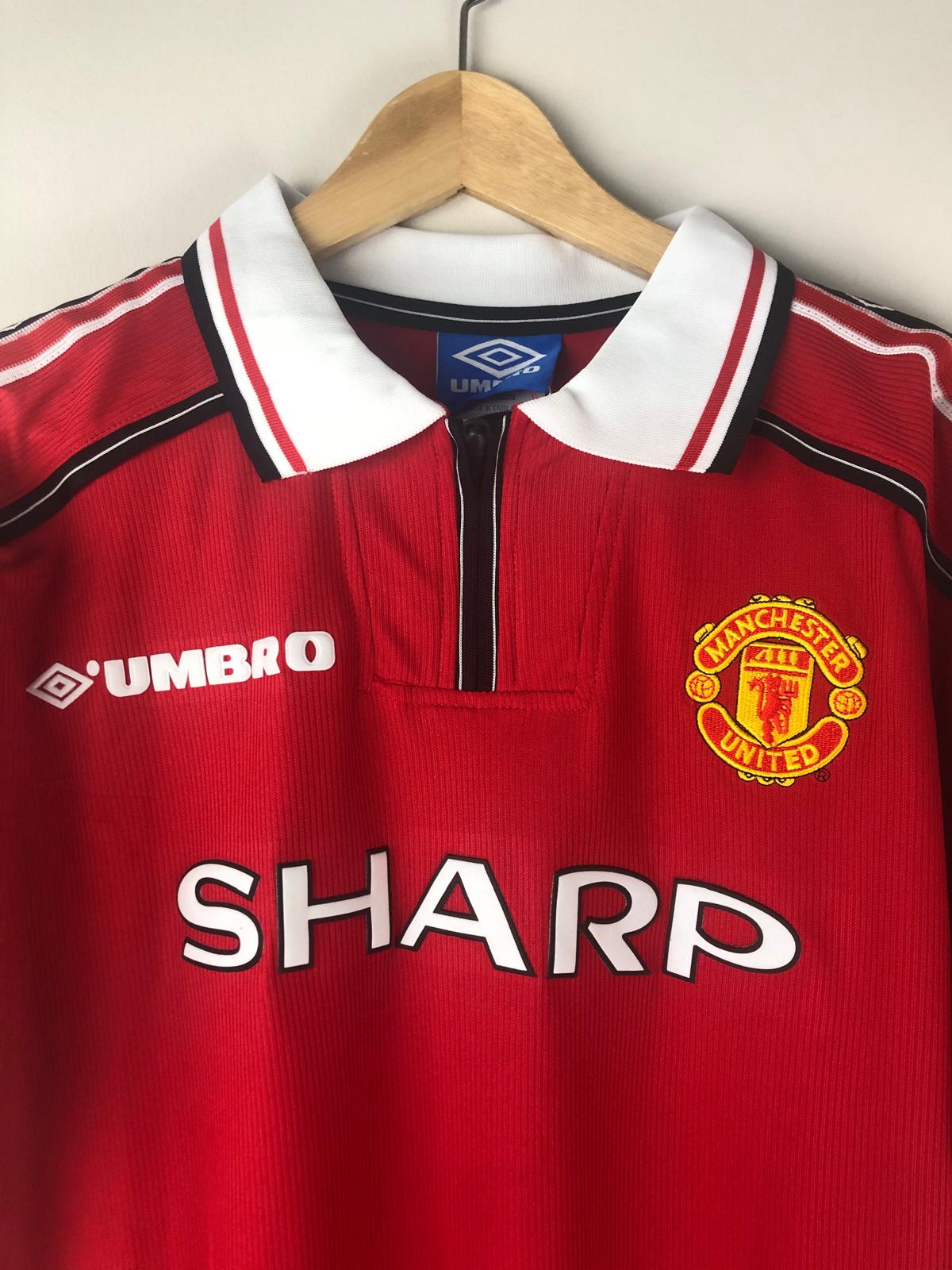 Camiseta Clásica Beckham Manchester United FC 1998-99