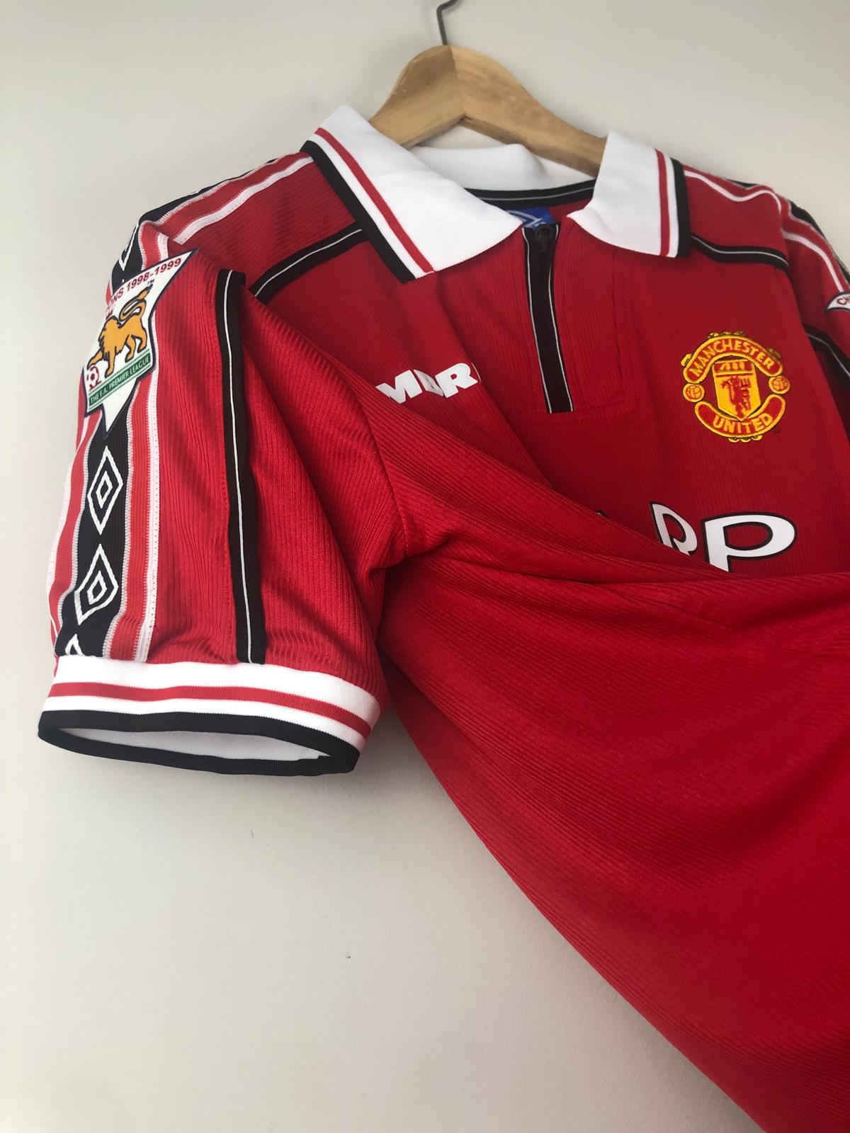 Camiseta Clásica Beckham Manchester United FC 1998-99