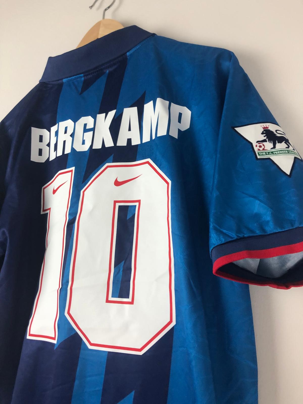 Camiseta Clásica Bergkamp Arsenal FC Visitante 1995-96