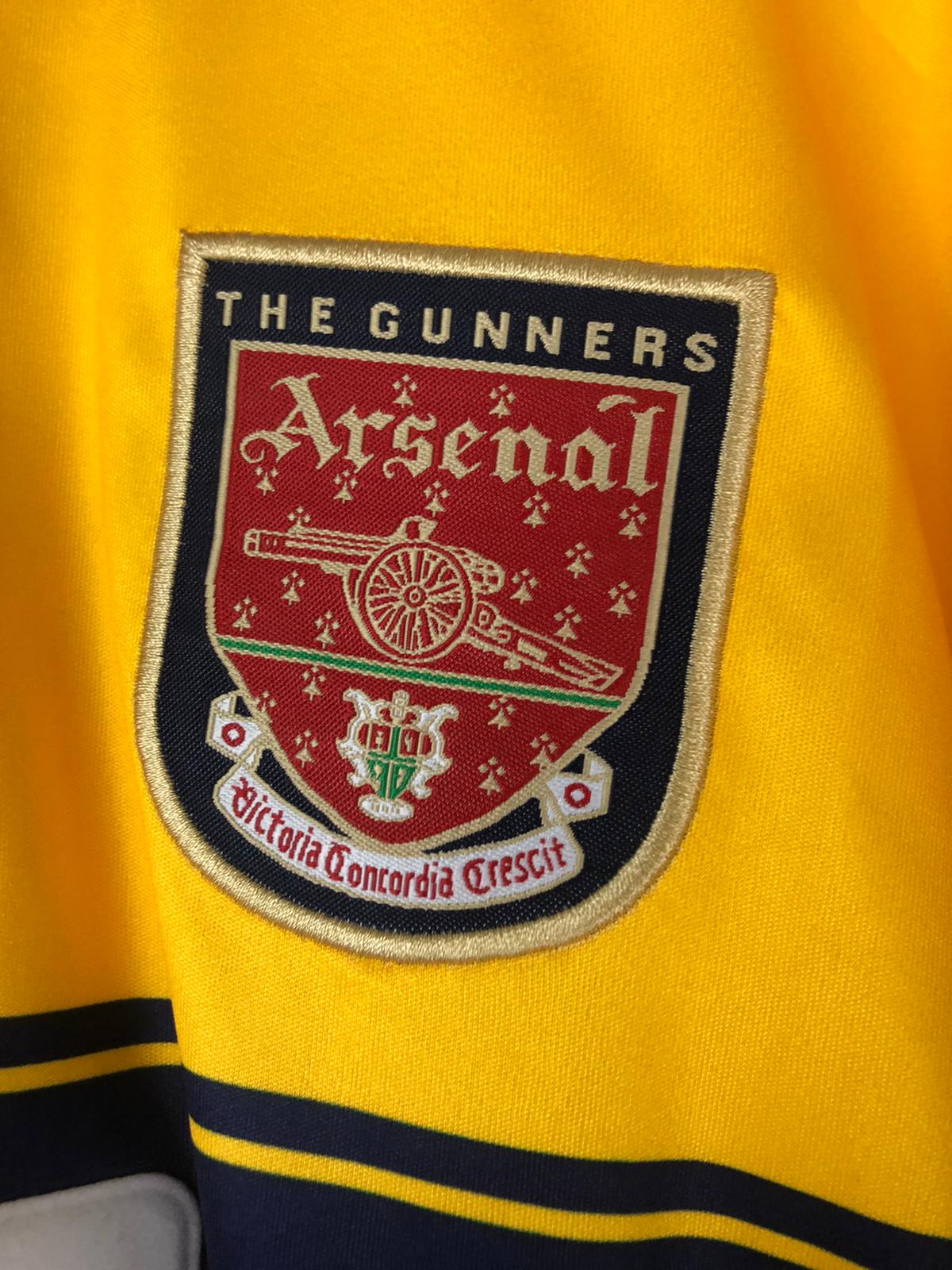 Camiseta Clásica Bergkamp Arsenal FC Visitante 1998-99