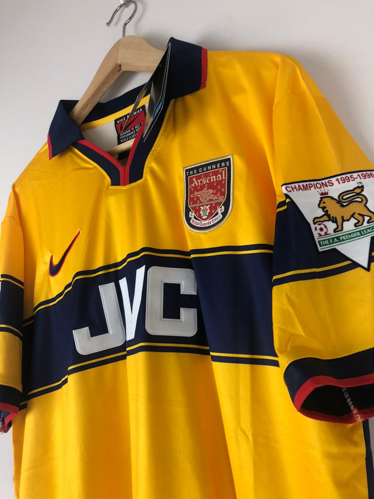 Camiseta Clásica Bergkamp Arsenal FC Visitante 1998-99