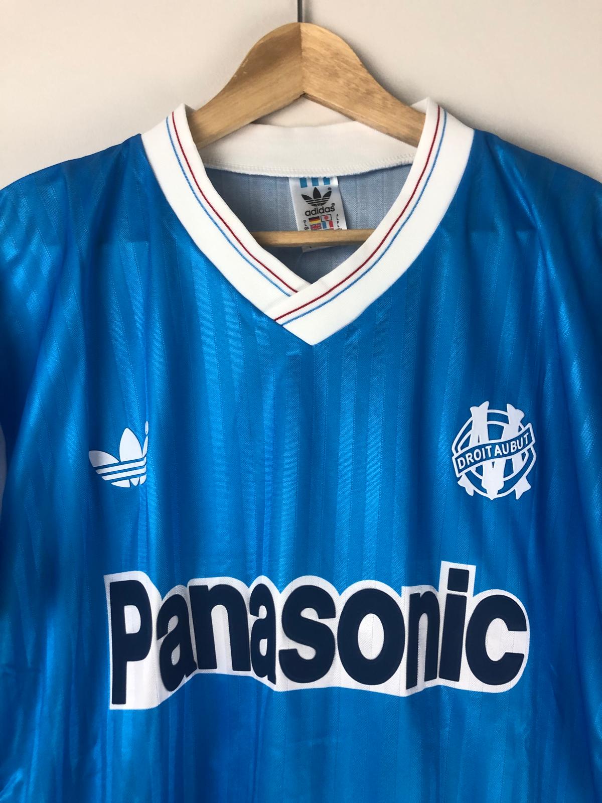 Camiseta Clásica Cantona Olympique de Marsella Visitante 1990-91
